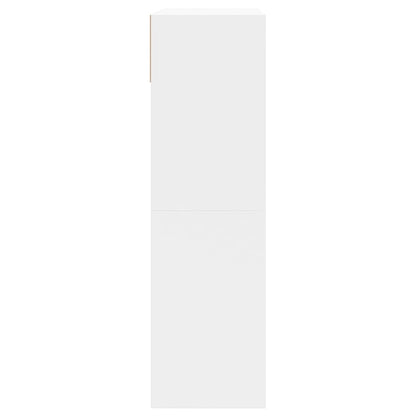 Schoenenkast Met 2 Klaplades 80 x 34 x 116 cm Wit