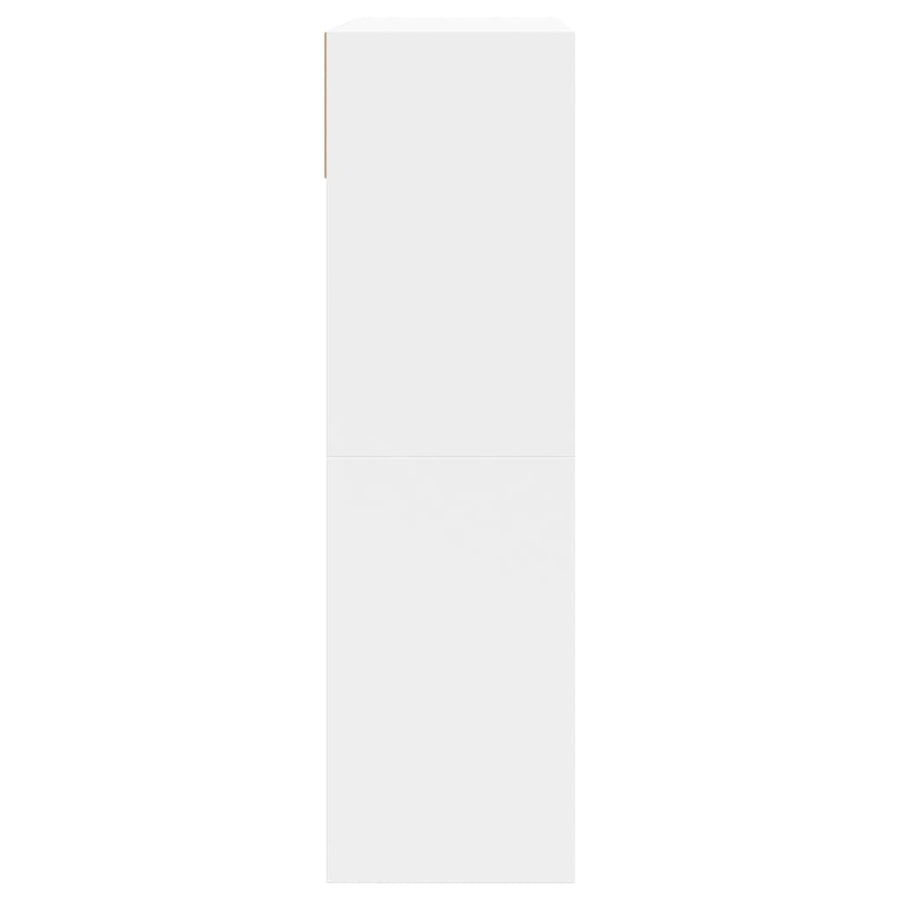 Schoenenkast Met 2 Klaplades 80 x 34 x 116 cm Wit