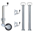 Neuswiel 60 mm met staanders en spanklemmen