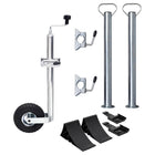 Jockey Wheel With 2 Stands And 3 Clamps 48 Mm 8