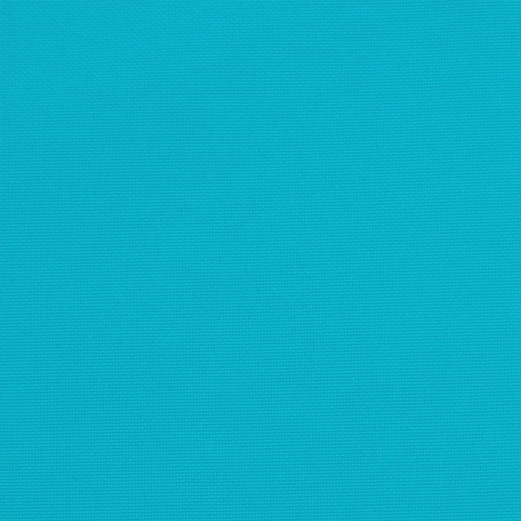 Stoelkussens 4 St Hoge Rug Oxford Stof Turquoise Groen