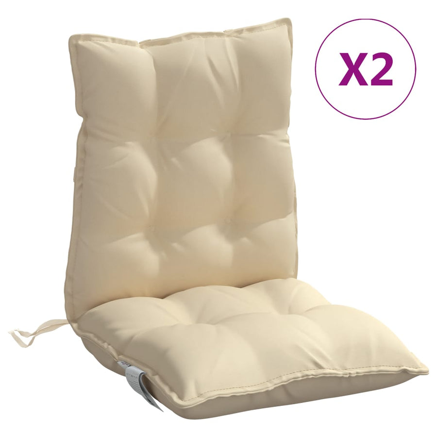 Stoelkussens Lage Rug Oxford Stof 2