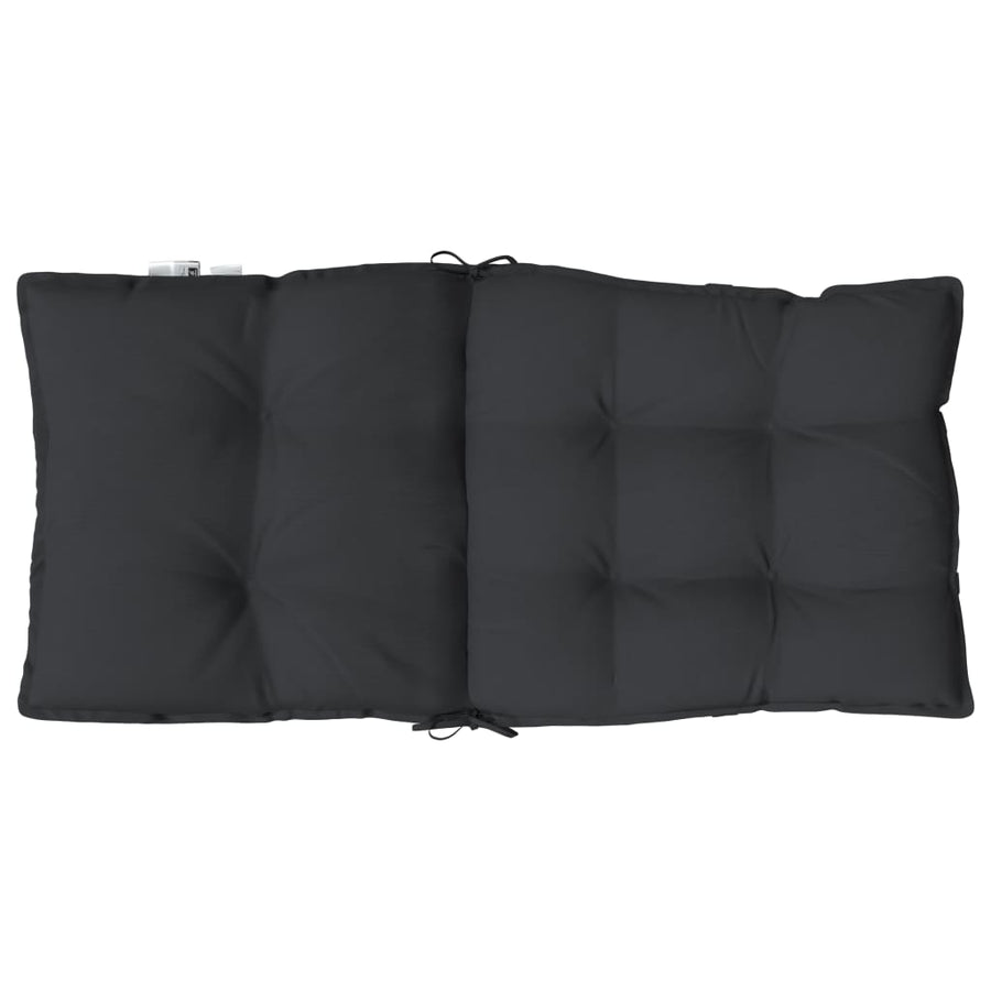 Stoelkussens 4 St Lage Rug Oxford Stof Zwart Groen