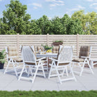 Stoelkussens 6 st 100x50x7 cm taupe