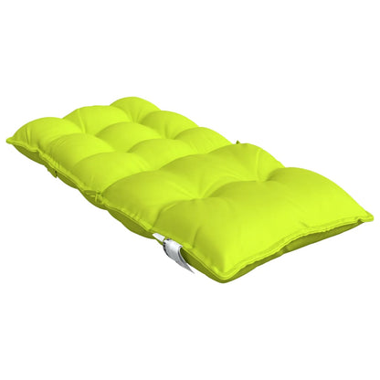 Stoelkussens 2 St Lage Rug Oxford Stof Felgroen