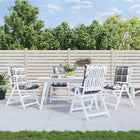Stoelkussens 4 st ruitpatroon grijs 100x50x7 cm