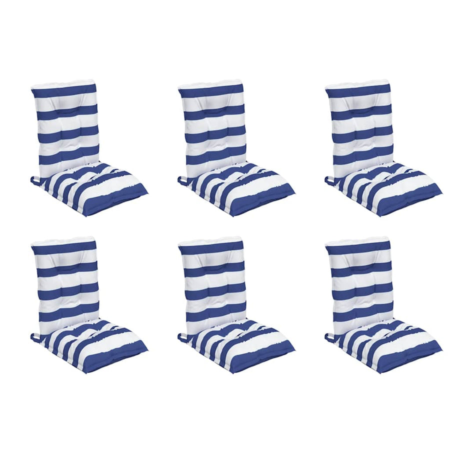 Stoelkussens Lage Rug Get Stof Oxford Wit En 6