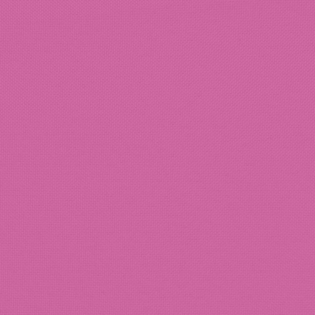 Stoelkussens 4 St Lage Rug Oxford Stof Roze