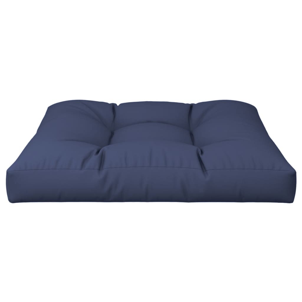 Palletkussen Stof Marineblauw 70 x 70 x 12 cm