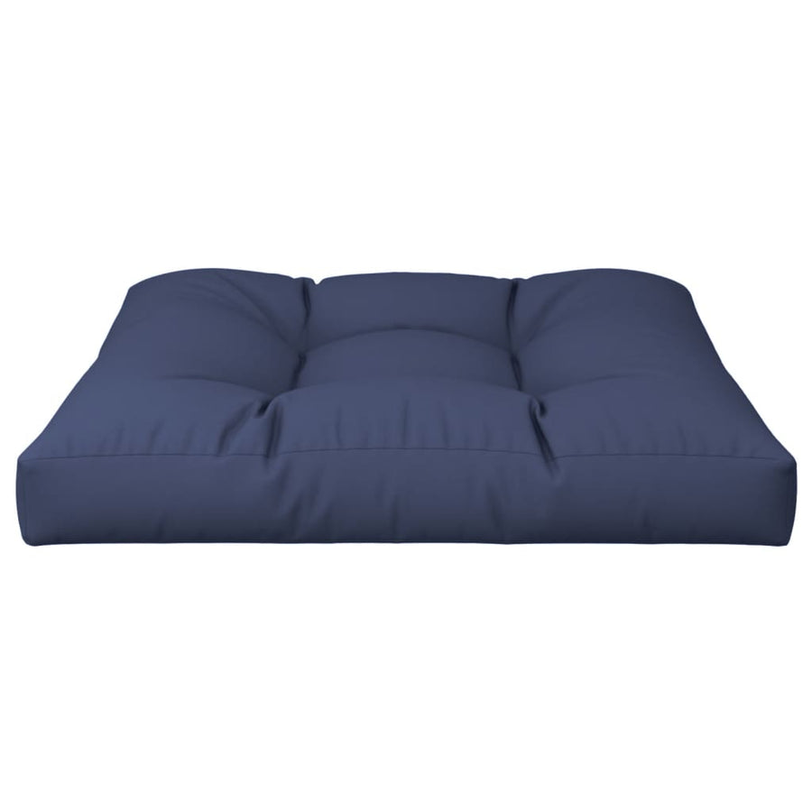 Palletkussen Stof Marineblauw 70 x 70 x 12 cm