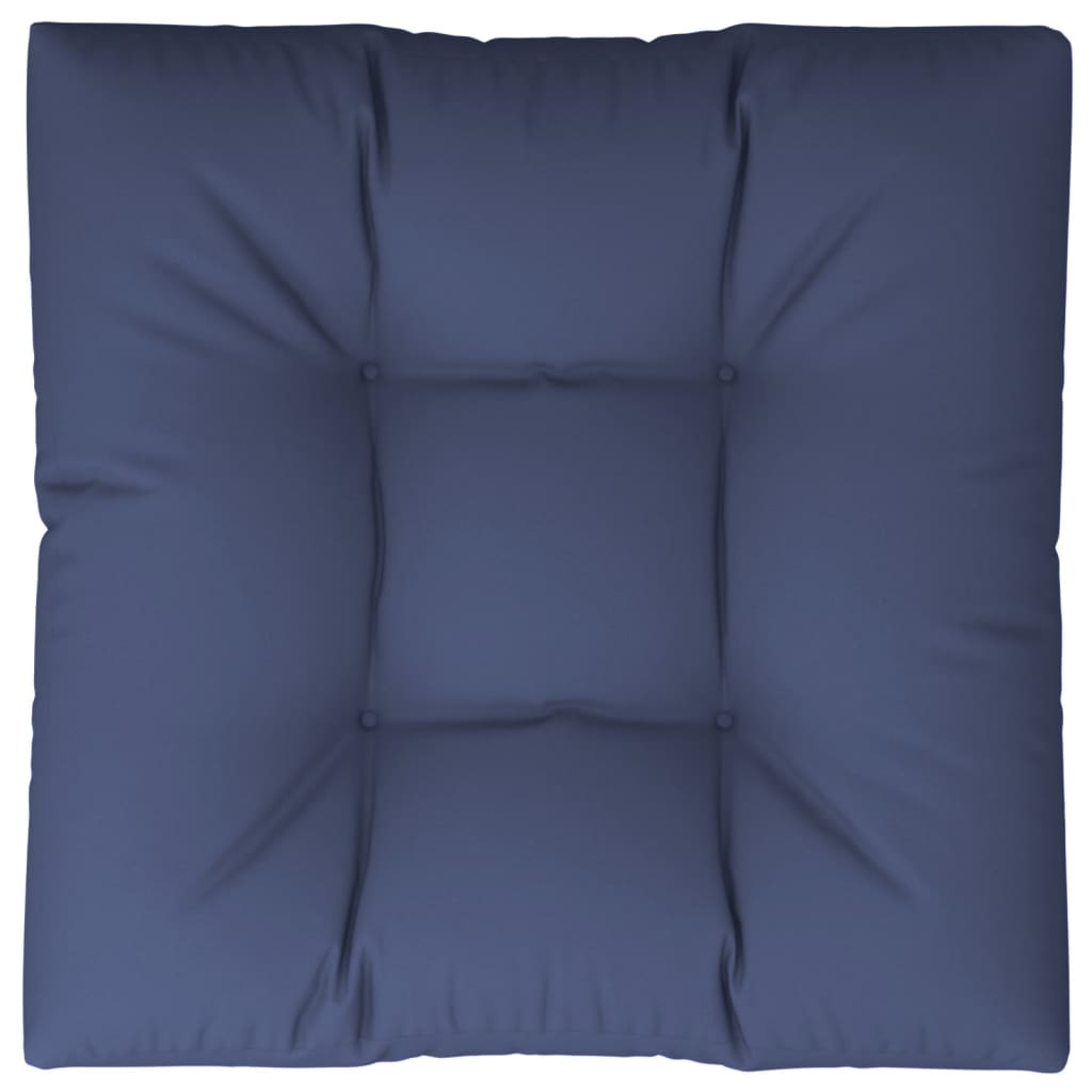 Palletkussen Stof Marineblauw 70 x 70 x 12 cm