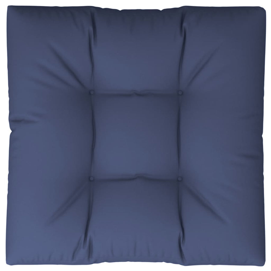 Palletkussen Stof Marineblauw 70 x 70 x 12 cm