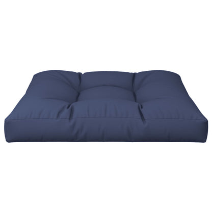Palletkussen 80x80x12 cm stof marineblauw