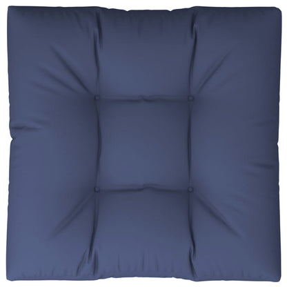 Palletkussen 80x80x12 cm stof marineblauw