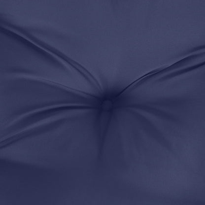 Palletkussen 80x80x12 cm stof marineblauw