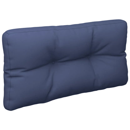 Palletkussen 80X40X12 Cm Stof Marineblauw