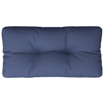 Palletkussen 80X40X12 Cm Stof Marineblauw