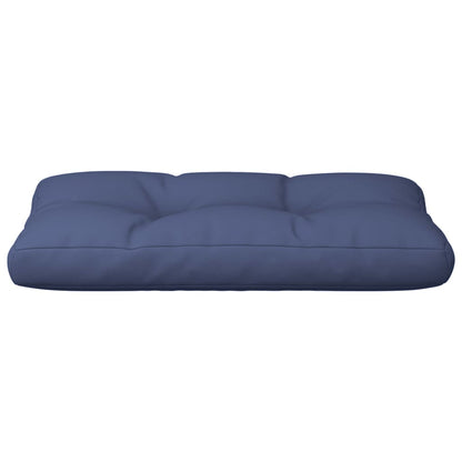 Palletkussen 120x40x12 cm stof marineblauw