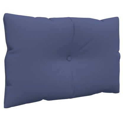 Palletkussenset 60X38X13 Cm Stof Marineblauw