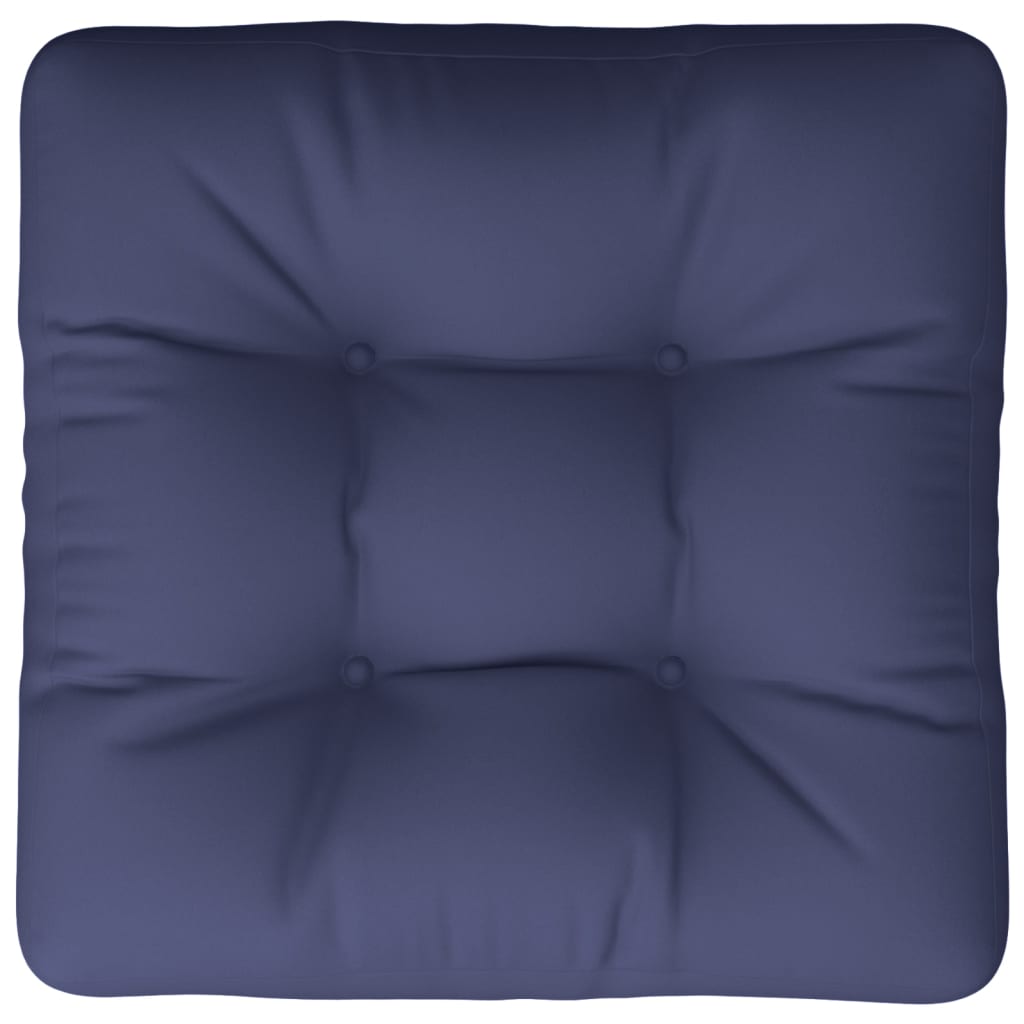 Palletkussen 60X61,5X10 Cm Stof Marineblauw