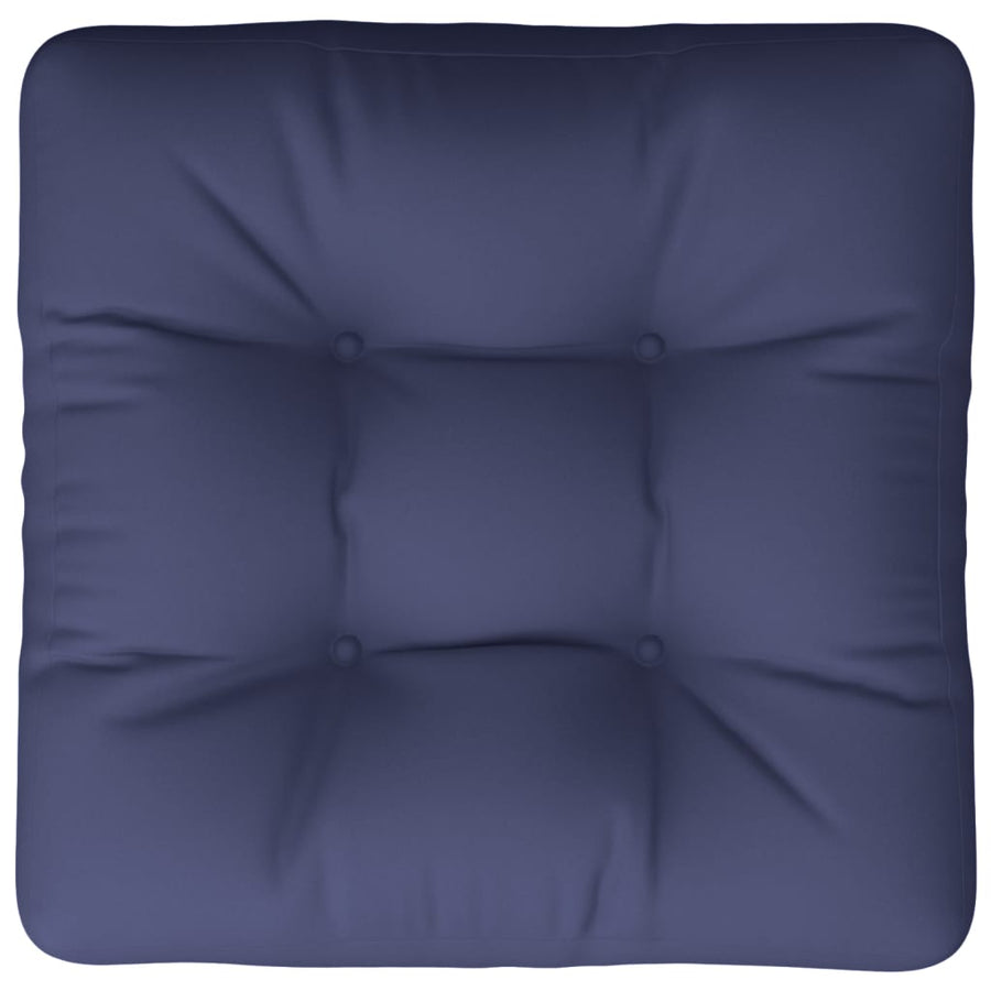 Palletkussen 60X61,5X10 Cm Stof Marineblauw