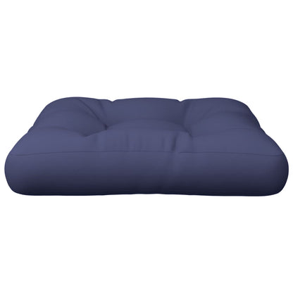 Palletkussen 58x58x10 cm oxford stof marineblauw