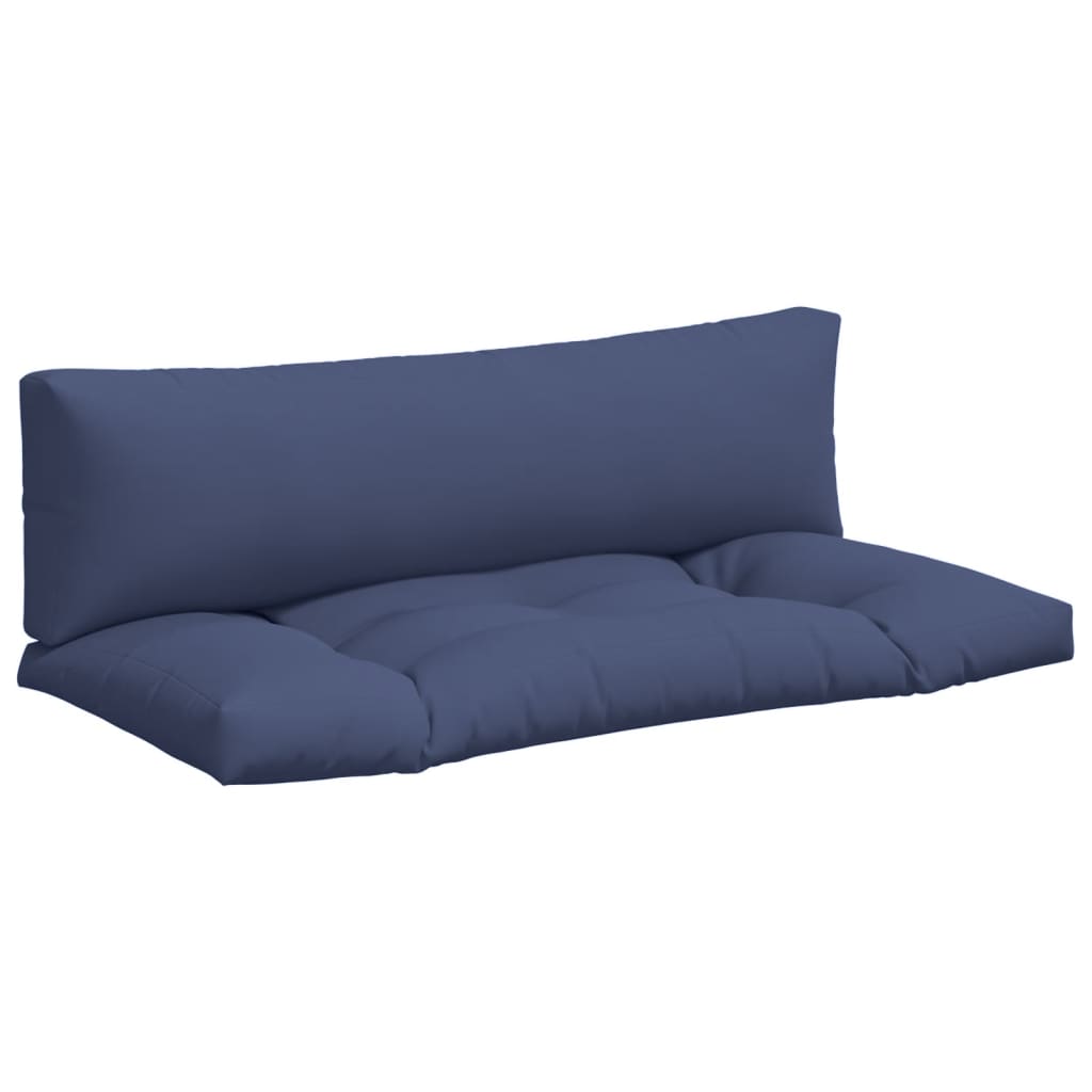 Palletkussens 2 St Oxford Stof Marineblauw