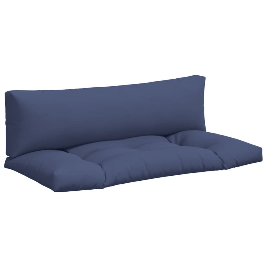 Palletkussens 2 St Oxford Stof Marineblauw