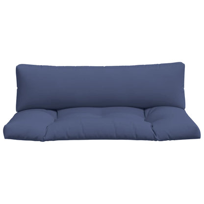 Palletkussens 2 St Oxford Stof Marineblauw