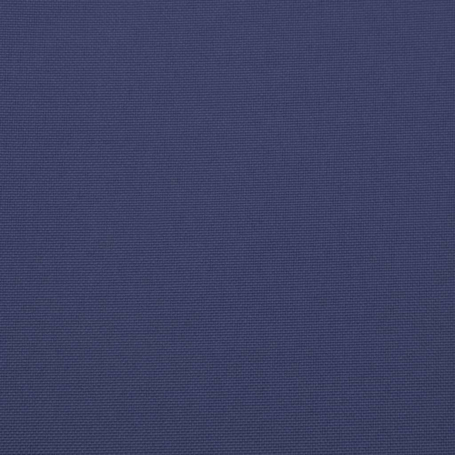 Palletkussens 2 st 40x40x3 cm oxford stof marineblauw