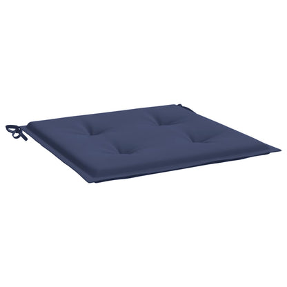 Palletkussens 6 st 50x50x3 cm oxford stof marineblauw