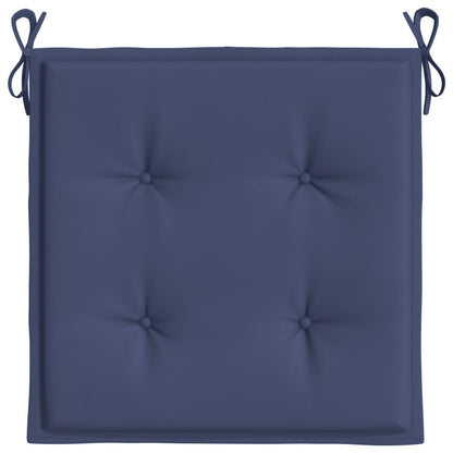 Palletkussens 6 st 50x50x3 cm oxford stof marineblauw