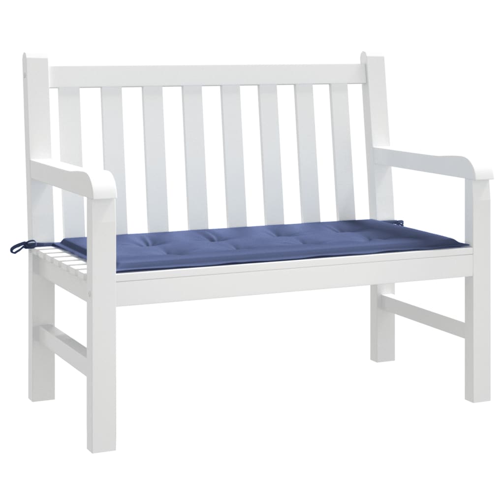 Tuinbankkussen 100x50x3 cm oxford stof marineblauw