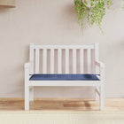 Tuinbankkussen 100x50x4 cm marineblauw oxford stof