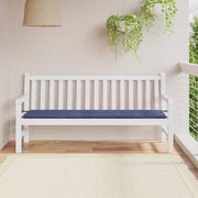 Tuinbankkussen 180x50x3 cm marineblauw oxford stof