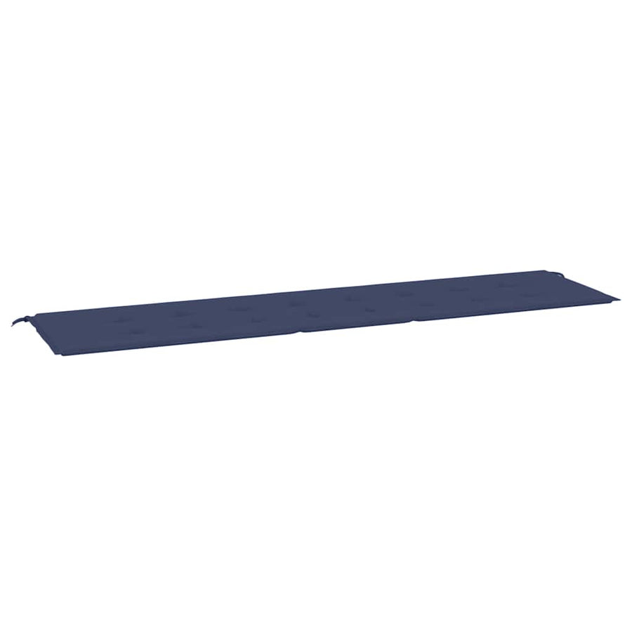 Tuinbankkussen Oxford Stof Marineblauw 200 x 50 x 4 cm