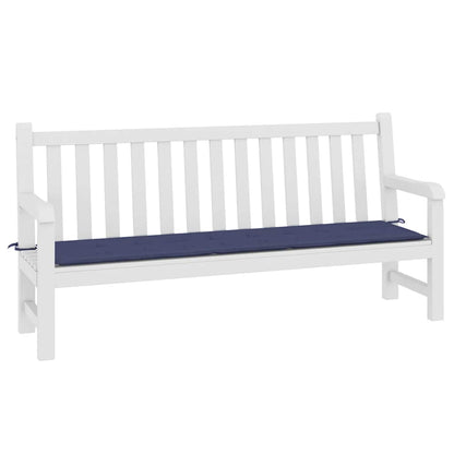Tuinbankkussen Oxford Stof Marineblauw 200 x 50 x 4 cm
