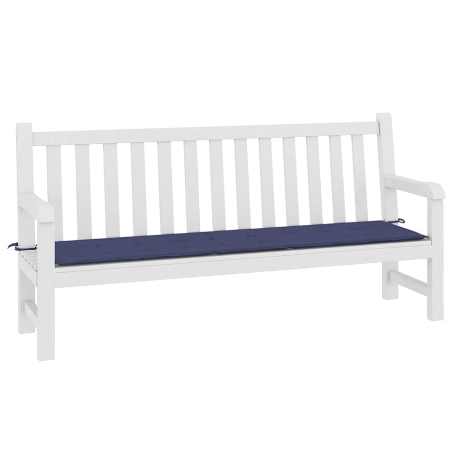 Tuinbankkussen Oxford Stof Marineblauw 200 x 50 x 4 cm
