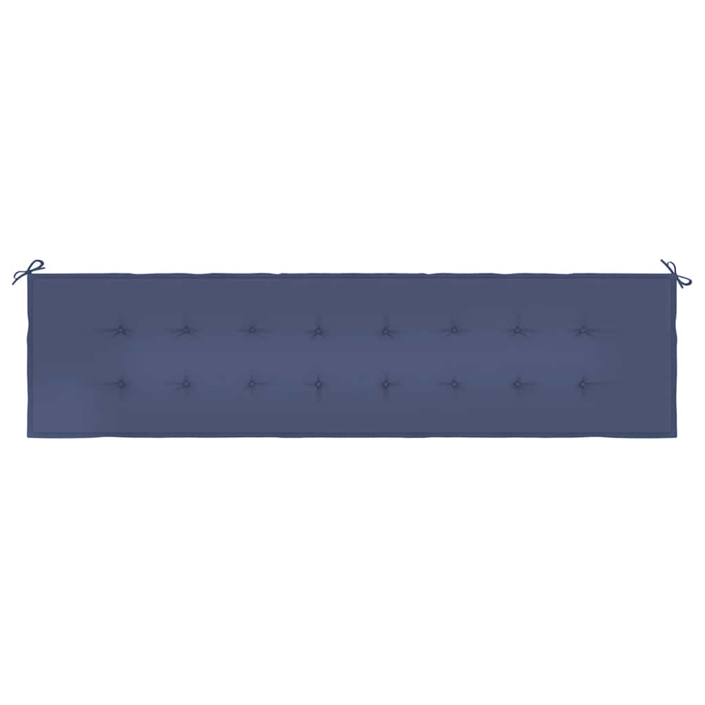 Tuinbankkussen Oxford Stof Marineblauw 200 x 50 x 4 cm