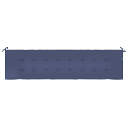 Tuinbankkussen Oxford Stof Marineblauw 200 x 50 x 4 cm