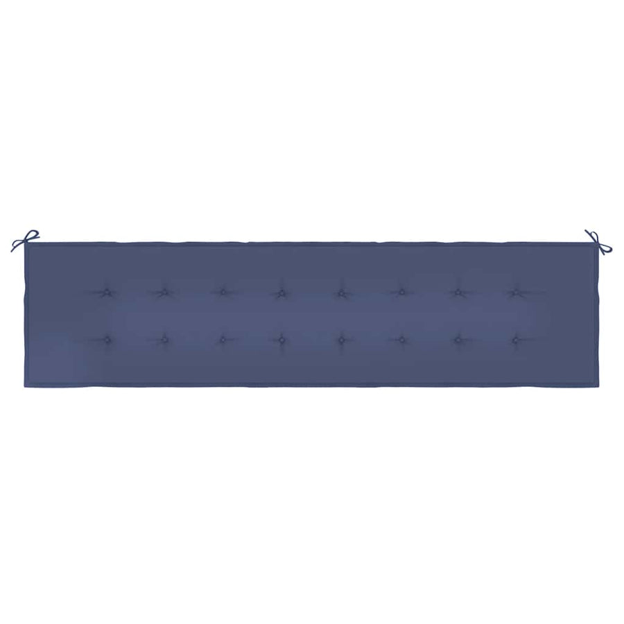 Tuinbankkussen Oxford Stof Marineblauw 200 x 50 x 4 cm