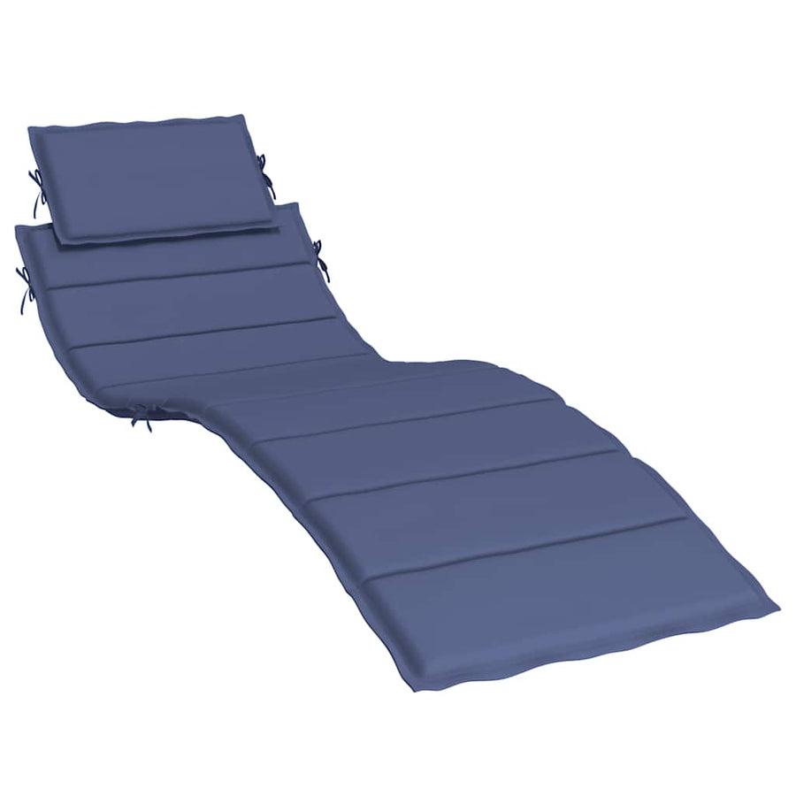 Ligbedkussen Oxford Stof Marineblauw