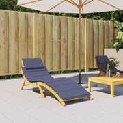 Ligbedkussen marineblauw Oxford stof