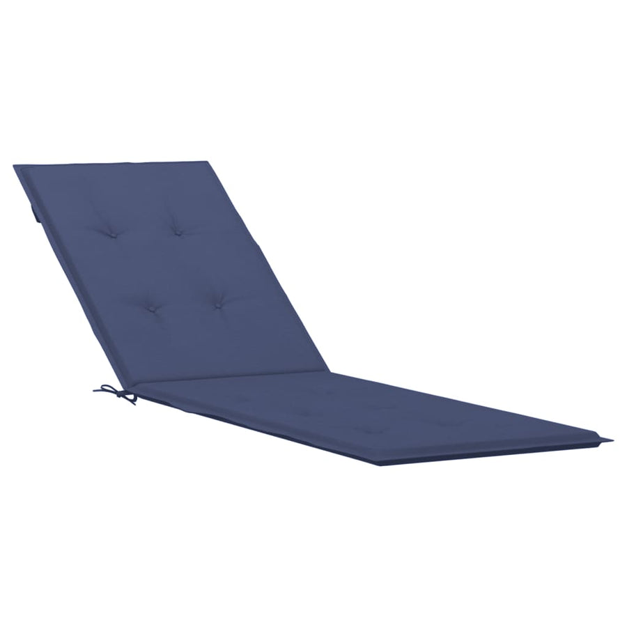 Terrasstoelkussen oxford stof marineblauw