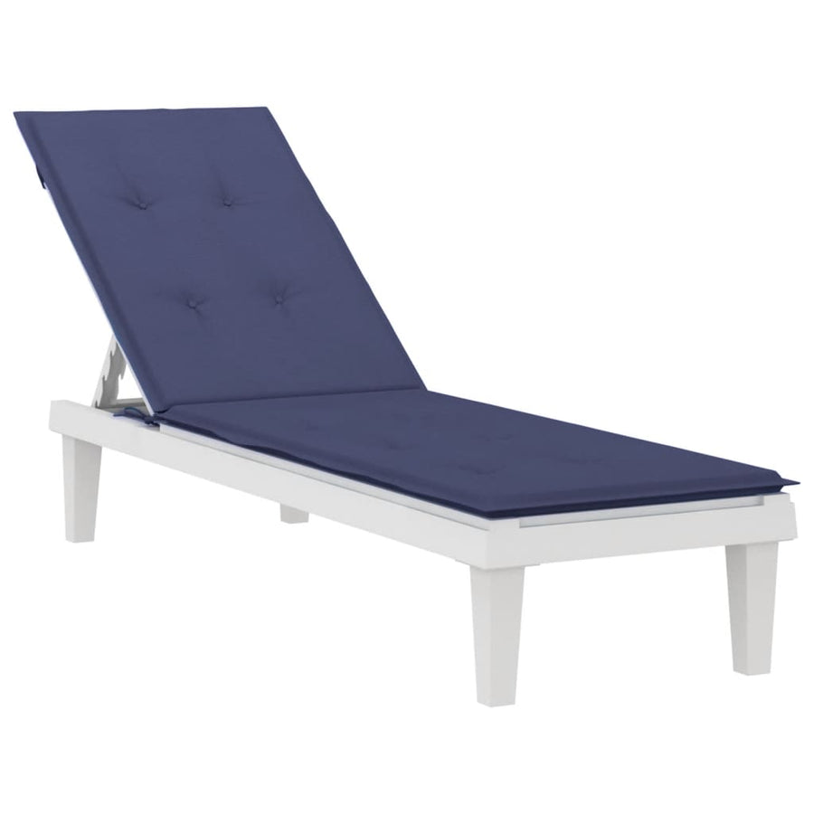 Terrasstoelkussen oxford stof marineblauw