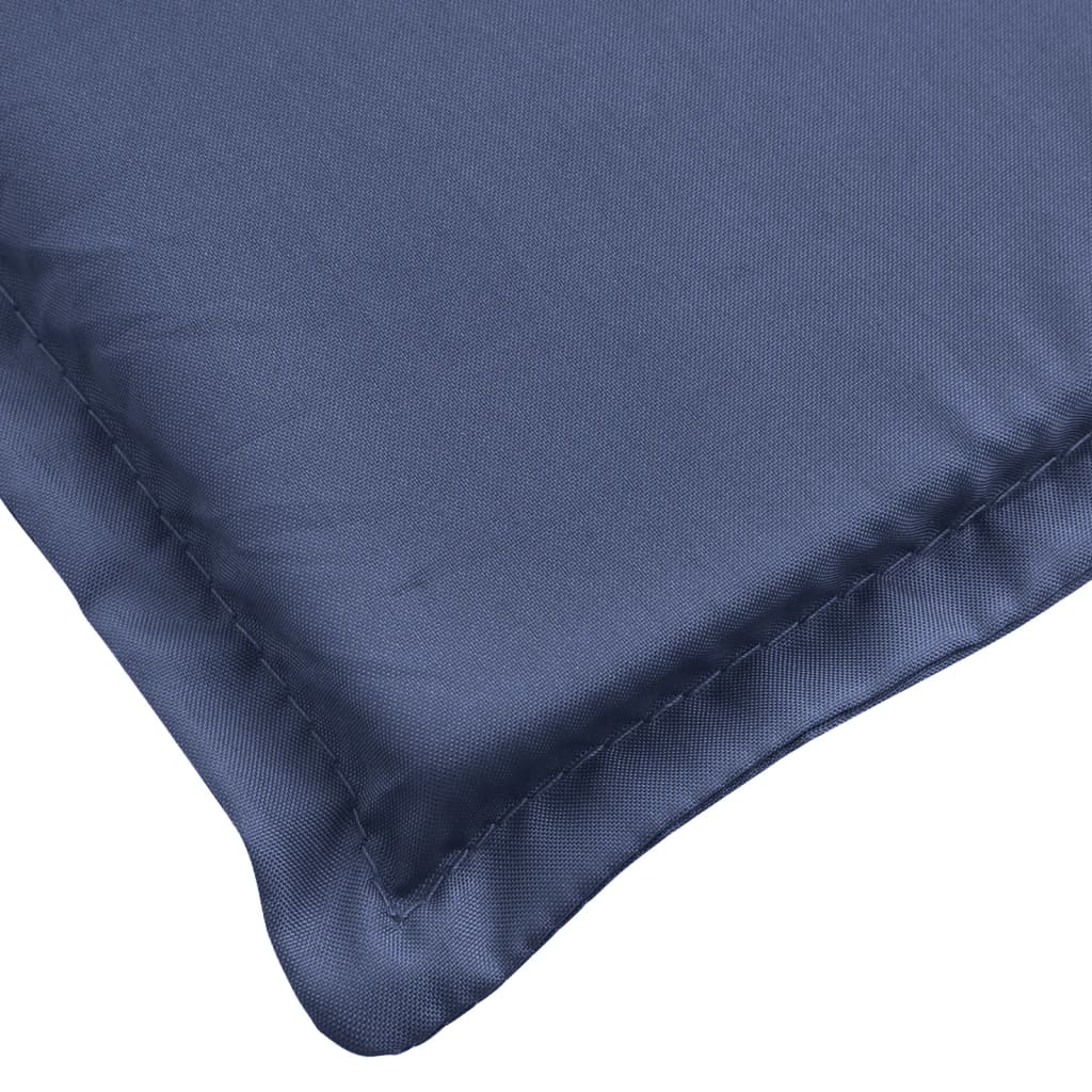 Ligbedkussen oxford stof marineblauw