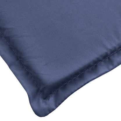 Ligbedkussen oxford stof marineblauw