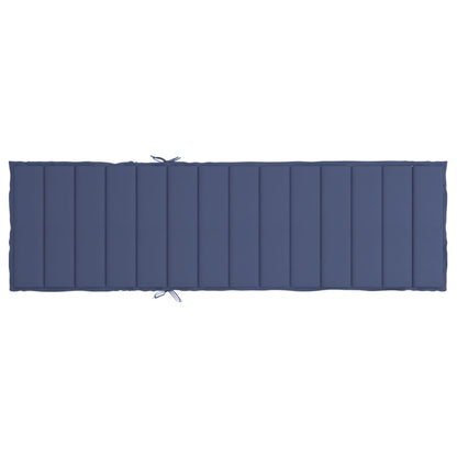 Ligbedkussen oxford stof marineblauw