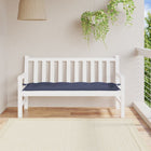 Tuinbankkussen 150x50x7 cm marineblauw oxford stof