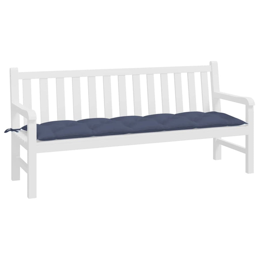 Tuinbankkussen 180X50X7 Cm Oxford Stof Marineblauw